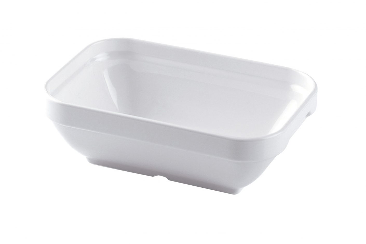 White Rectangular Bowl - 400ml Capacity • Harfield Tableware